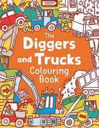Produktbild: Diggers and Trucks Colouring Book