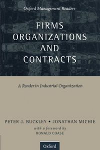 Produktbild: Firms Organizations & Contract