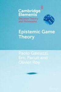 Produktbild: Epistemic Game Theory