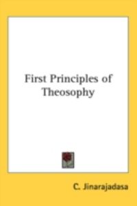 Produktbild: First Principles of Theosophy