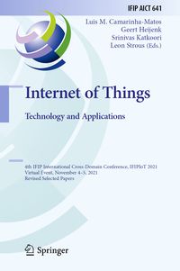 Produktbild: Internet of Things. Technology and Applications