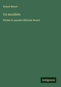Produktbild: Un moraliste