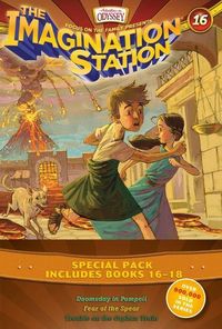 Produktbild: Imagination Station Books 3-Pack: Doomsday in Pompeii / In Fear of the Spear / Trouble on the Orphan Train