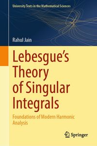 Produktbild: Lebesgue's Theory of Singular Integrals