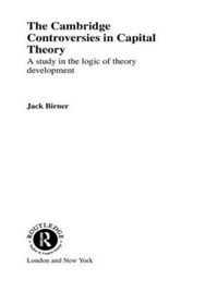 Produktbild: Birner, J: Cambridge Controversies in Capital Theory