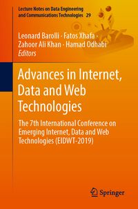 Produktbild: Advances in Internet, Data and Web Technologies