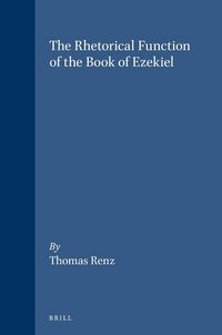 Produktbild: The Rhetorical Function of the Book of Ezekiel