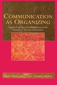 Produktbild: Communication as Organizing