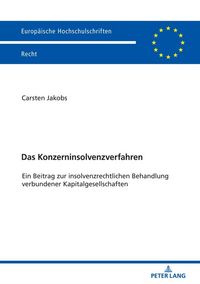 Produktbild: Das Konzerninsolvenzverfahren