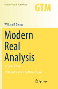 Produktbild: Modern Real Analysis