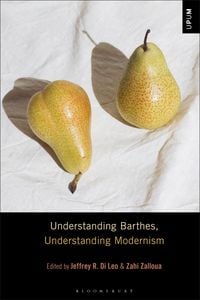 Produktbild: Understanding Barthes, Understanding Modernism
