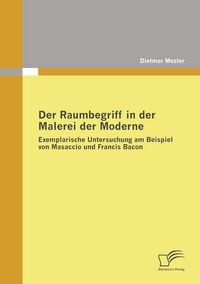 Produktbild: Der Raumbegriff in der Malerei der Moderne