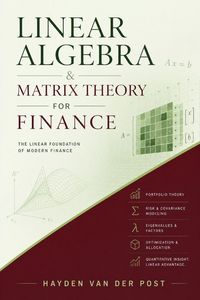 Produktbild: Linear Algebra & Matrix Theory For Finance
