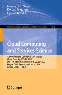 Produktbild: Cloud Computing and Services Science