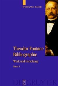 Produktbild: Theodor Fontane Bibliographie