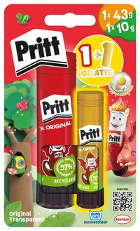 Produktbild: Pritt BTS Designstifte, 1&times;43g + 1&times;10 g, Blisterkarte