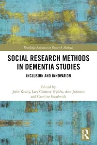 Produktbild: Social Research Methods in Dementia Studies