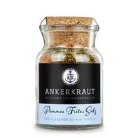 Produktbild: Ankerkraut Pommes Frites Salz, Korkenglas