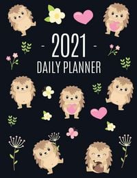 Produktbild: Cute Hedgehog Daily Planner 2021