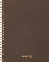 Produktbild: Brunnen Notizbuch Wire-O A5 dotted chocolat