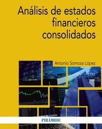 Produktbild: An&aacute;lisis de estados financieros consolidados
