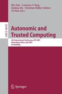 Bild vom Artikel Autonomic and Trusted Computing vom Autor Bin Xiao