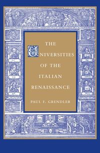 Produktbild: Universities of the Italian Renaissance