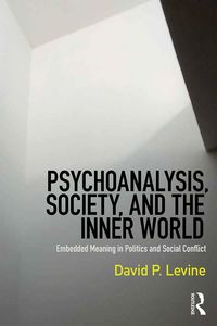 Produktbild: Psychoanalysis, Society, and the Inner World