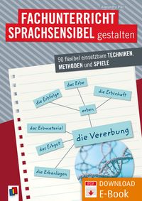 Produktbild: Fachunterricht sprachsensibel gestalten