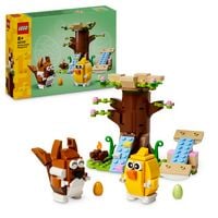 Produktbild LEGO Frühlingstierspielplatz, Spielset mit Vogel und Eichhörnchen 40709