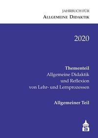 Produktbild: Jahrbuch f&uuml;r Allgemeine Didaktik 2020