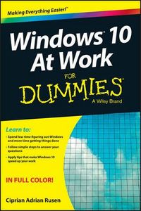 Produktbild: Windows 10 At Work For Dummies