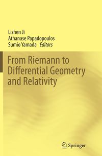 Produktbild: From Riemann to Differential Geometry and Relativity