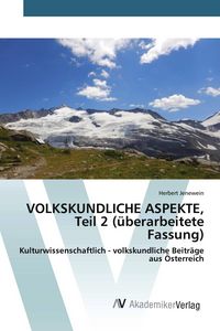 Produktbild: VOLKSKUNDLICHE ASPEKTE, Teil 2 (&uuml;berarbeitete Fassung)