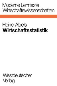Produktbild: Wirtschaftsstatistik