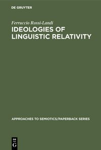 Produktbild: Ideologies of Linguistic Relativity