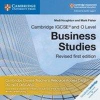 Produktbild: Cambridge IGCSE&reg; and O Level Business Studies Revised Digital Teacher's Resource Access Card 3 Ed