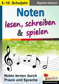 Produktbild: Noten lesen, schreiben und spielen