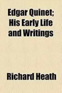 Produktbild: Edgar Quinet; His Early Life and Writings