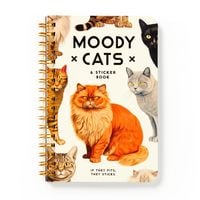 Produktbild: Moody Cats Sticker Book
