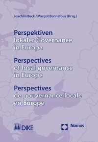Produktbild: Perspektiven lokaler Governance in Europa &ndash; Perspectives of local governance in Europe &ndash; Perspectives de gouvernance locale en Europe