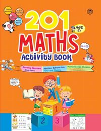 Produktbild: 201 Maths Activity Book - Fun Activities and Math Exercises For Children