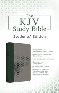 Produktbild: The KJV Study Bible, Students' Edition [Cypress & Smoke]