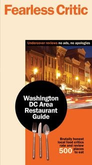Produktbild: Goldstein, R: Fearless Critic Washington DC Area Restaurant