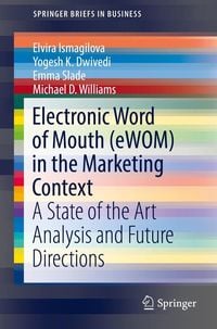 Produktbild: Electronic Word of Mouth (eWOM) in the Marketing Context