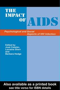 Produktbild: The Impact of AIDS: Psychological and Social Aspects of HIV Infection