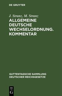 Produktbild: Allgemeine Deutsche Wechselordnung
