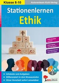 Produktbild: Stationenlernen Ethik / Klasse 8-10