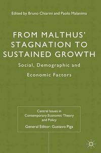 Produktbild: From Malthus' Stagnation to Sustained Growth