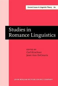 Produktbild: Studies in Romance Linguistics